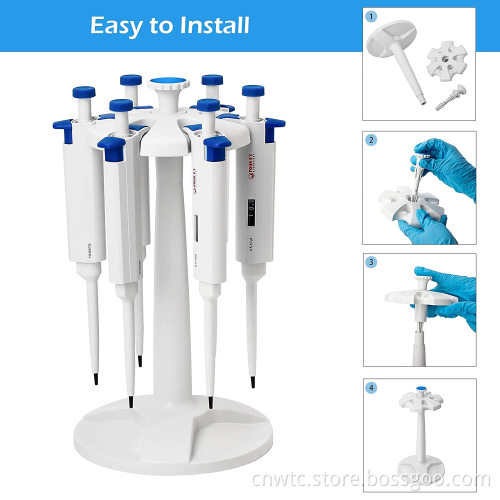 Automated Pipette Management System: Lab Pipettes, Pipettors, Rack, and Stand Solutions